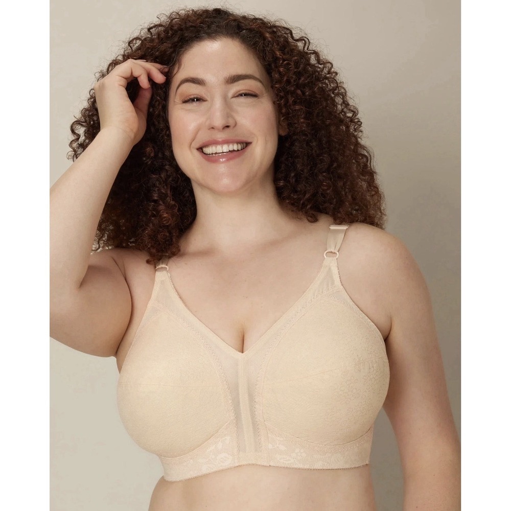 Playtex 18 Hour Sensational Support Wire free Bra Womens 50D Comfort Cushion 607